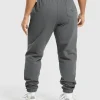 Gymshark Joggers & Sweatpants*Back Gains Graphic Joggers GraphiteGrey