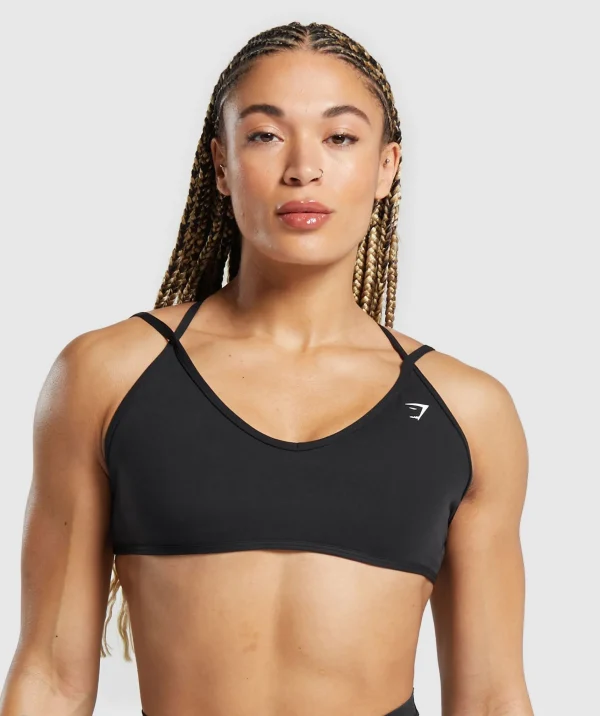 Gymshark Sports Bras*Back Gains Sports Bra Black