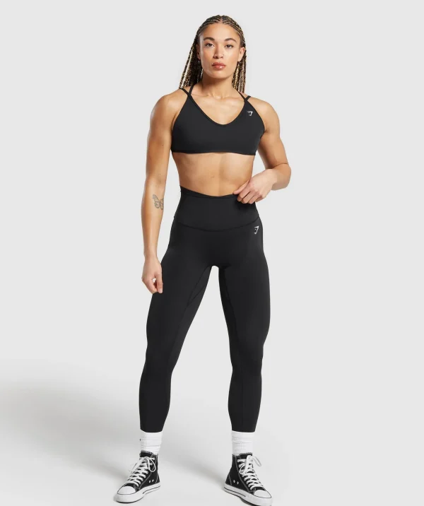 Gymshark Sports Bras*Back Gains Sports Bra Black