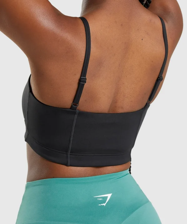 Gymshark Sports Bras*Bandeau Sports Bra Black