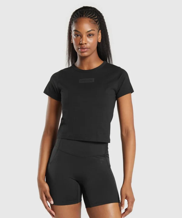 Gymshark Crop Tops | T-shirts & Tops*Block Crop Top Black