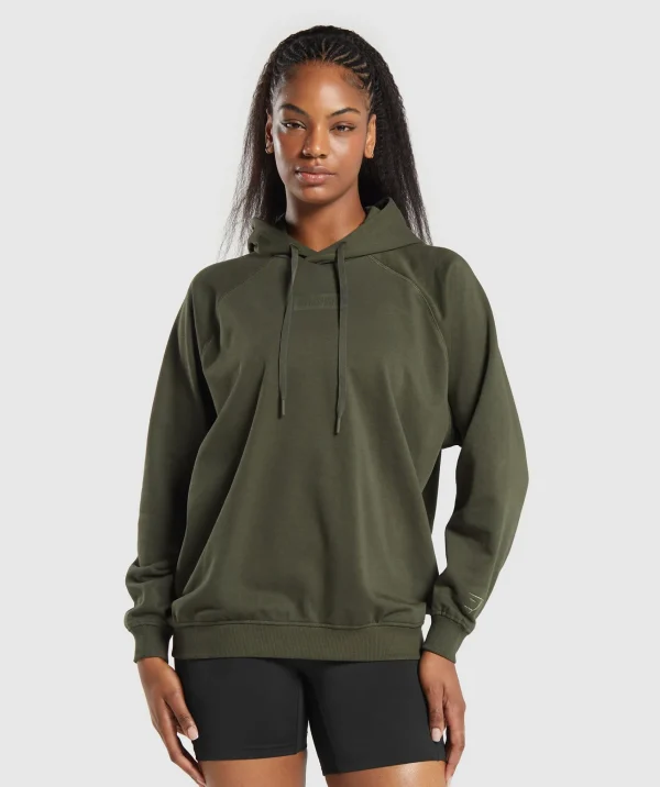 Gymshark Hoodies & Sweatshirts*Block Oversized Hoodie WinterOlive