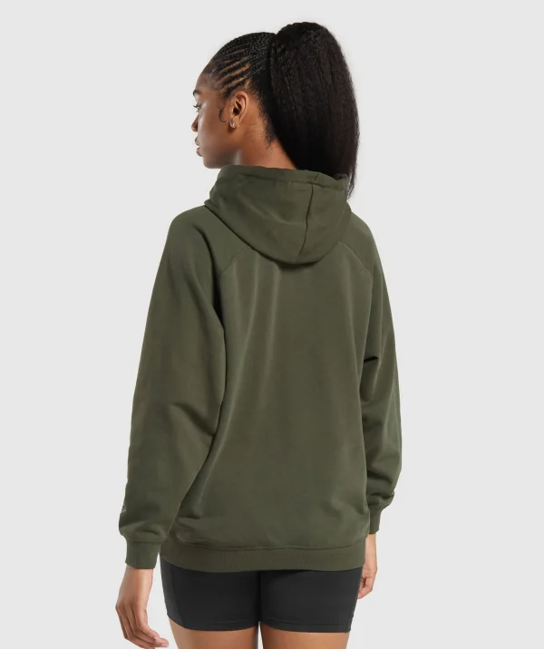 Gymshark Hoodies & Sweatshirts*Block Oversized Hoodie WinterOlive