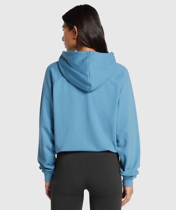 Gymshark Hoodies & Sweatshirts*Block Oversized Hoodie ClassicBlue