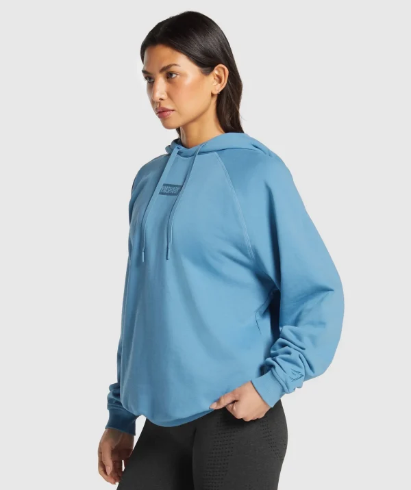 Gymshark Hoodies & Sweatshirts*Block Oversized Hoodie ClassicBlue