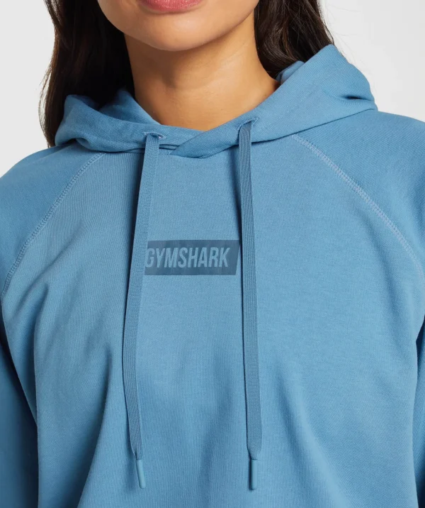 Gymshark Hoodies & Sweatshirts*Block Oversized Hoodie ClassicBlue