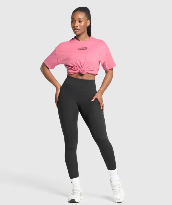 Gymshark T-shirts & Tops*Block Oversized T-Shirt SunsetPink