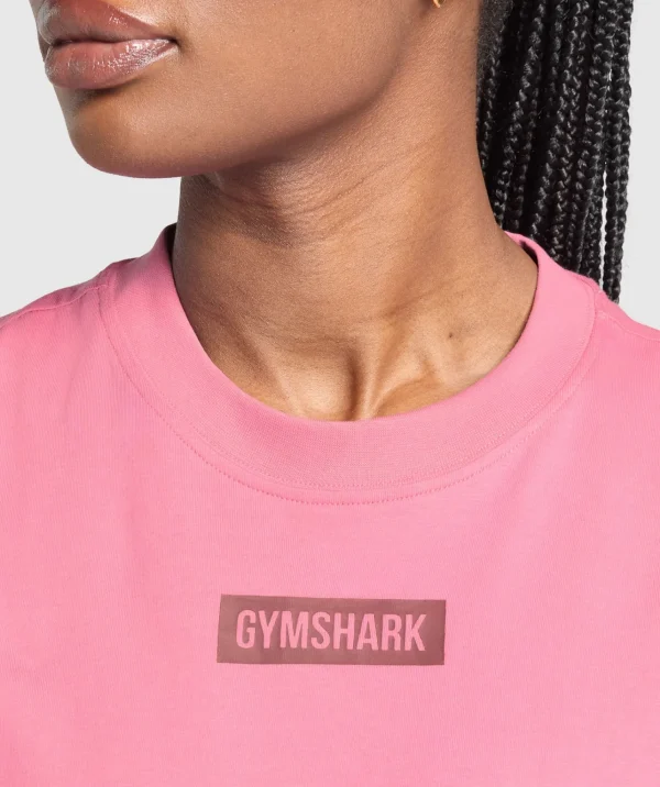 Gymshark T-shirts & Tops*Block Oversized T-Shirt SunsetPink