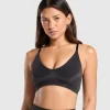 Gymshark Underwear & Basics | Women's Underwear*Blur Seamless Bralette Black/AsphaltGrey