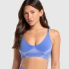 Gymshark Underwear & Basics | Women's Underwear*Blur Seamless Bralette IrisBlue/PowderedLilac