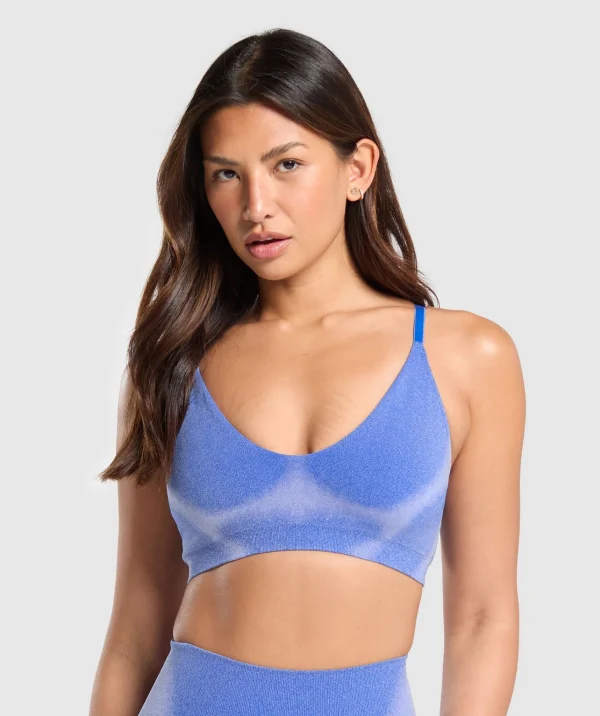 Gymshark Underwear & Basics | Women's Underwear*Blur Seamless Bralette IrisBlue/PowderedLilac