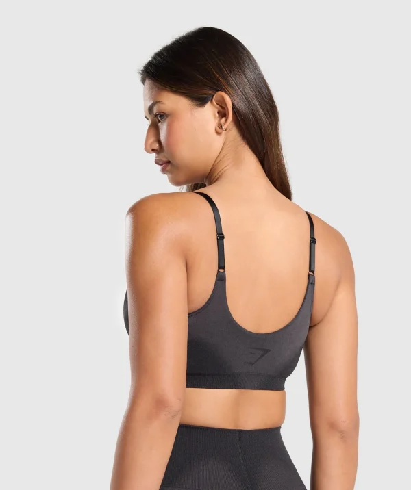 Gymshark Underwear & Basics | Women's Underwear*Blur Seamless Bralette Black/AsphaltGrey