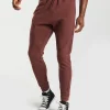 Gymshark Joggers & Sweatpants*Bold React Joggers CherryBrown