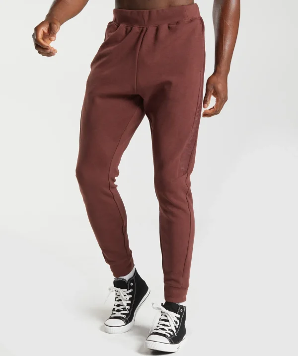 Gymshark Joggers & Sweatpants*Bold React Joggers CherryBrown