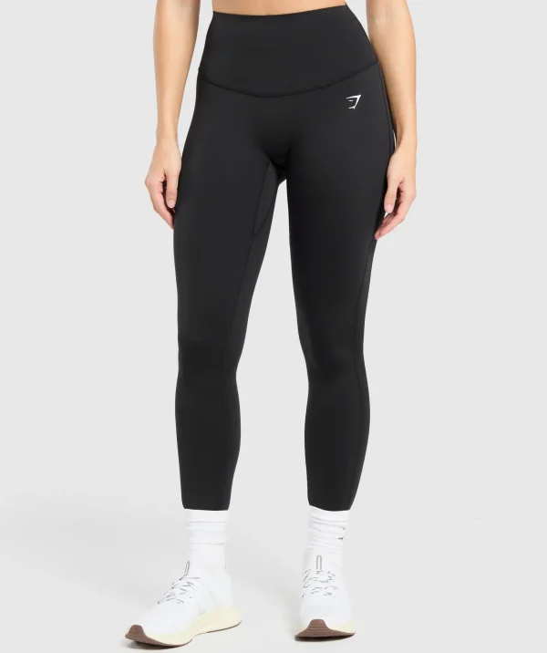 Gymshark Leggings*Bonded Waistband Leggings Black