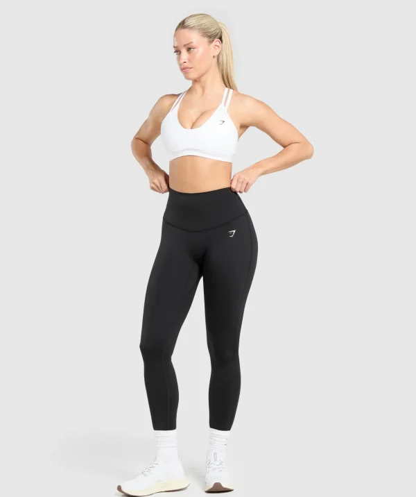 Gymshark Leggings*Bonded Waistband Leggings Black