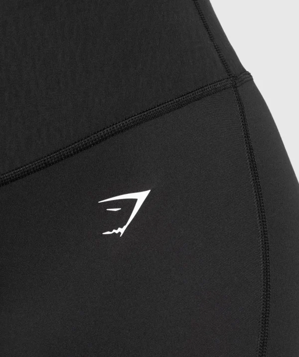 Gymshark Leggings*Bonded Waistband Leggings Black