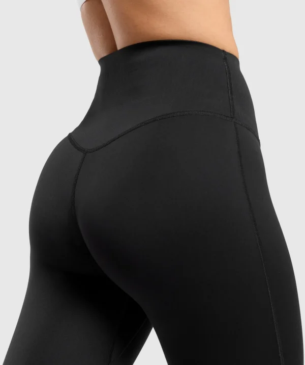 Gymshark Leggings*Bonded Waistband Leggings Black