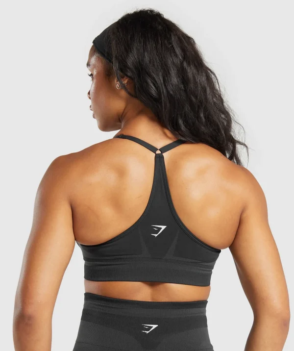 Gymshark Sports Bras*Boost Bra Black/AsphaltGrey