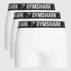 Gymshark Underwear & Basics | Men's Underwear*Boxer Brief 3PK White