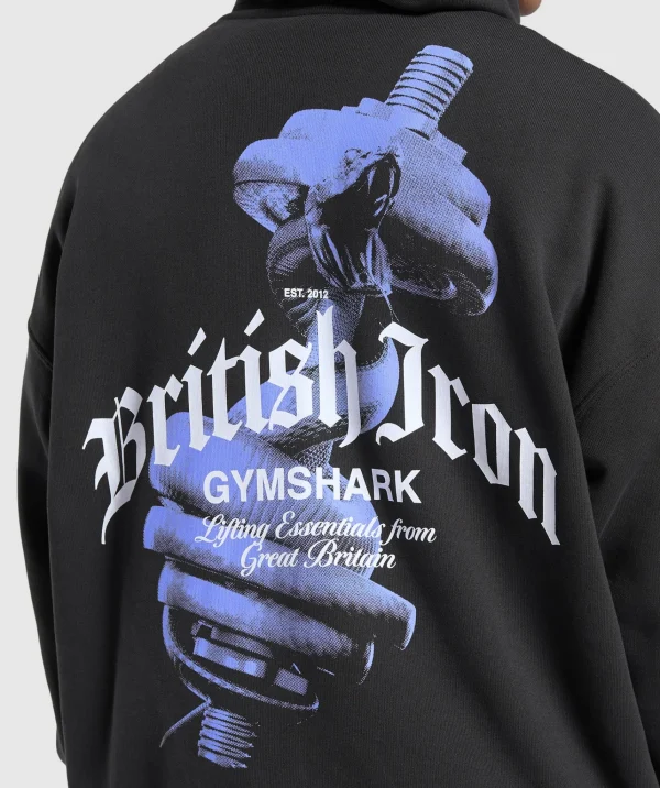 Gymshark Hoodies & Sweatshirts*British Iron Hoodie Black