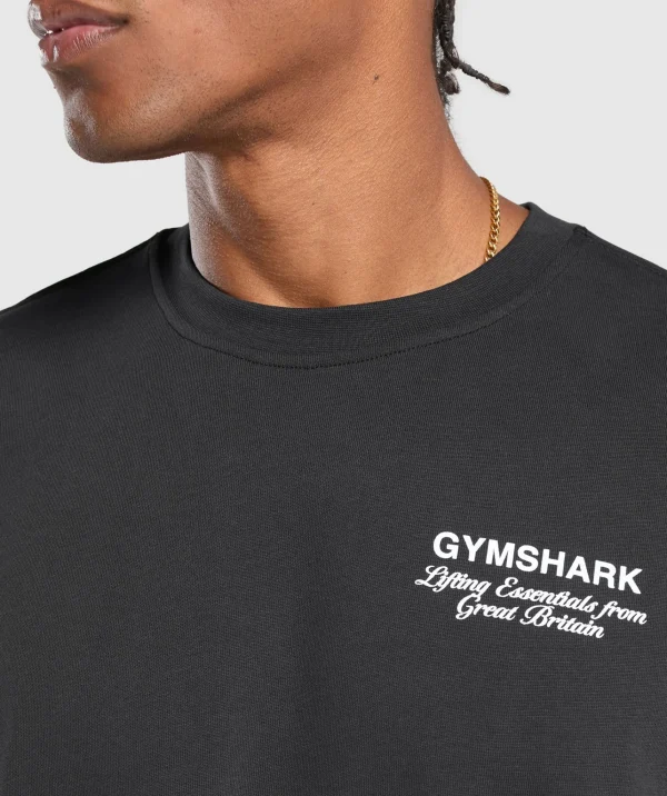 Gymshark T-shirts & Tops*British Iron T-Shirt Black