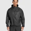 Gymshark Jackets*Bude Packaway Shell Black