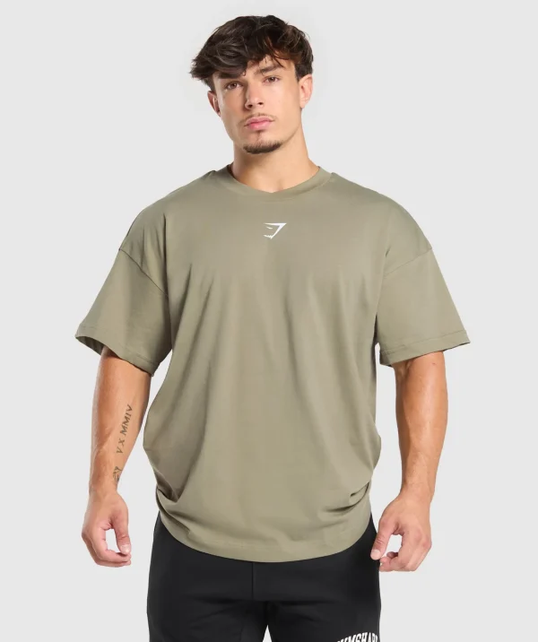 Gymshark T-shirts & Tops*Build Your Legacy Graphic T-Shirt UtilityGreen