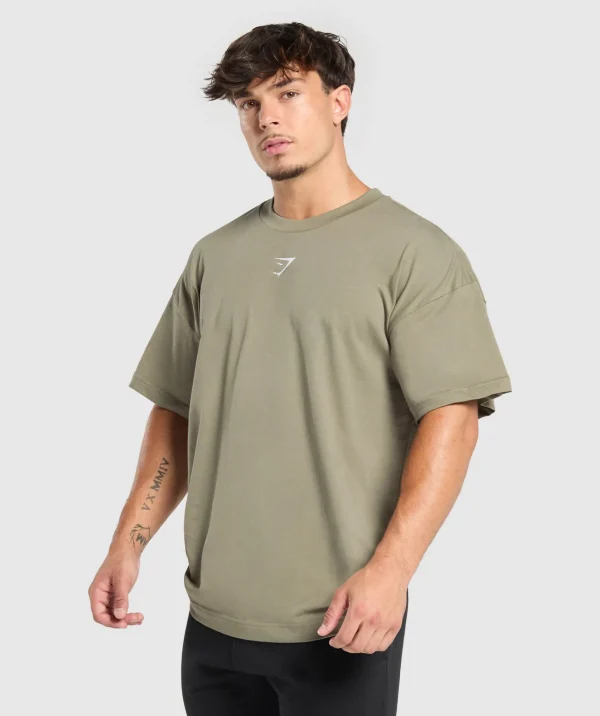 Gymshark T-shirts & Tops*Build Your Legacy Graphic T-Shirt UtilityGreen