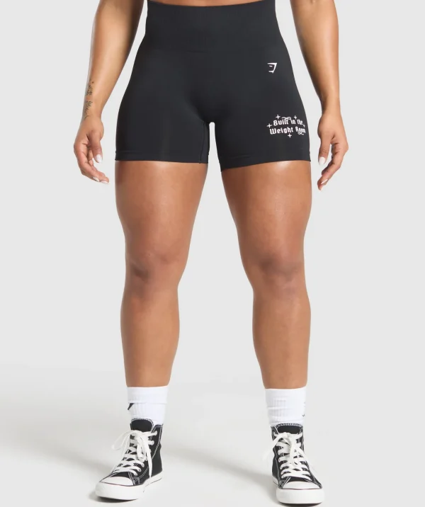 Gymshark Shorts*Built In The Weight Room Shorts Black