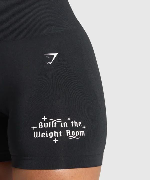 Gymshark Shorts*Built In The Weight Room Shorts Black