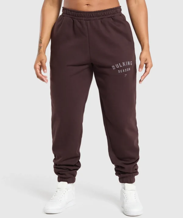 Gymshark Joggers & Sweatpants*Bulking Season Brushed Joggers HeritageBrown