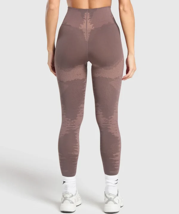 Gymshark Leggings | Seamless Leggings*Caged Seamless Leggings Purple/Brown