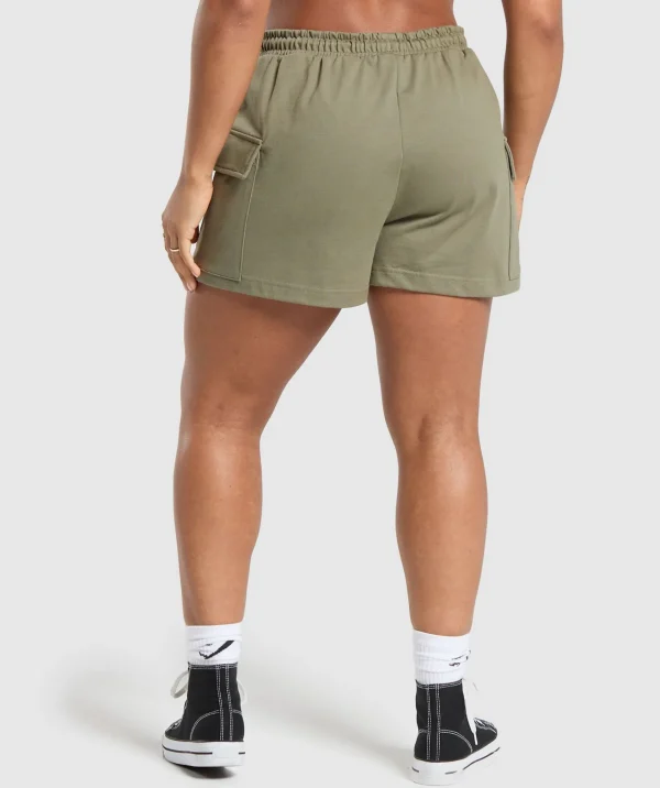 Gymshark Shorts*Cargo Pocket Shorts UtilityGreen