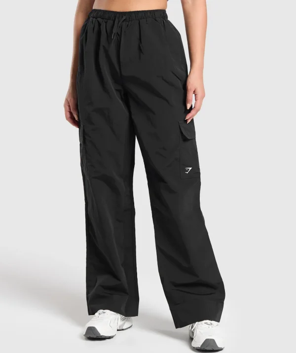 Gymshark Joggers & Sweatpants*Cargo Woven Pants Black