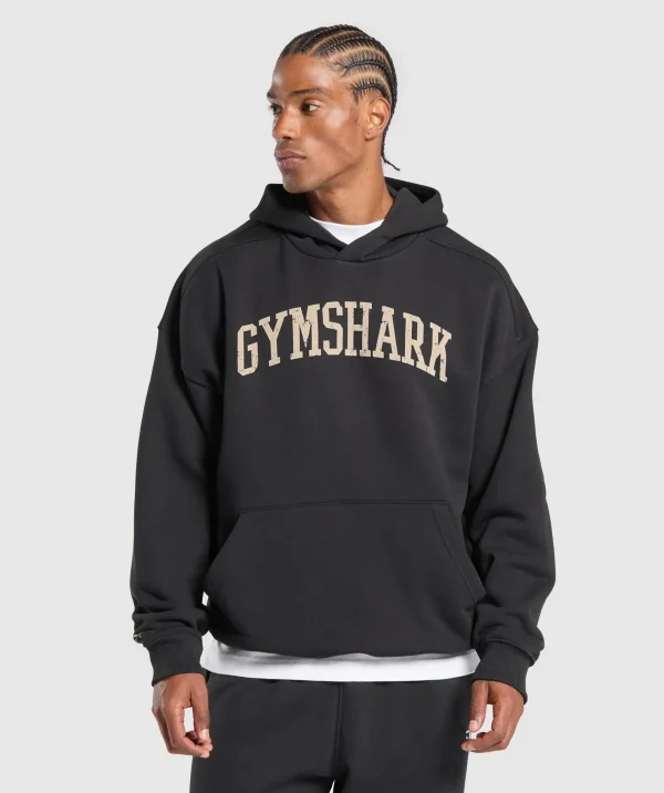 Gymshark Hoodies & Sweatshirts*Collegiate Hoodie Black