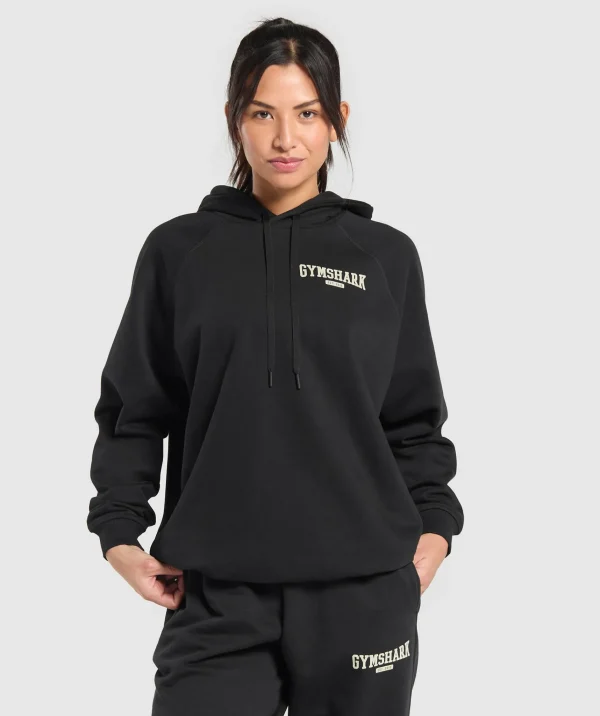 Gymshark Hoodies & Sweatshirts*Collegiate Lifestyle Hoodie Black