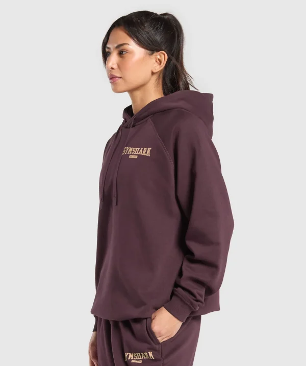 Gymshark Hoodies & Sweatshirts*Collegiate Lifestyle Hoodie DepthPurple