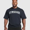 Gymshark T-shirts & Tops*Collegiate T-Shirt HeavyBlue