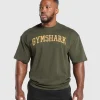 Gymshark T-shirts & Tops*Collegiate T-Shirt StrengthGreen