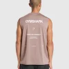 Gymshark Tank Tops*Conditioning Apparel Cut Off Tank PowderMauve