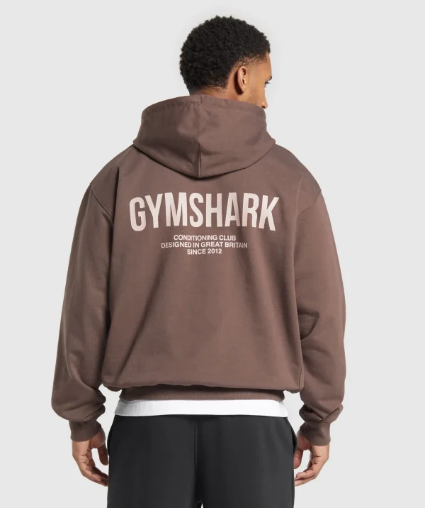 Gymshark Hoodies & Sweatshirts*Conditioning Club Hoodie WalnutBrown