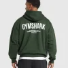 Gymshark Hoodies & Sweatshirts*Conditioning Club Hoodie TrailGreen