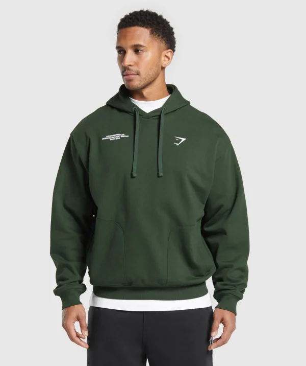 Gymshark Hoodies & Sweatshirts*Conditioning Club Hoodie TrailGreen