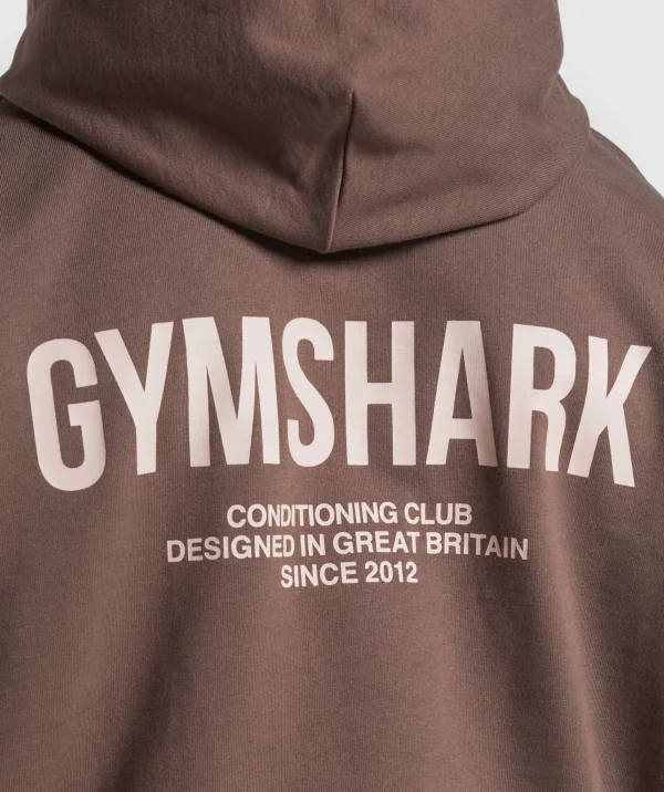 Gymshark Hoodies & Sweatshirts*Conditioning Club Hoodie WalnutBrown