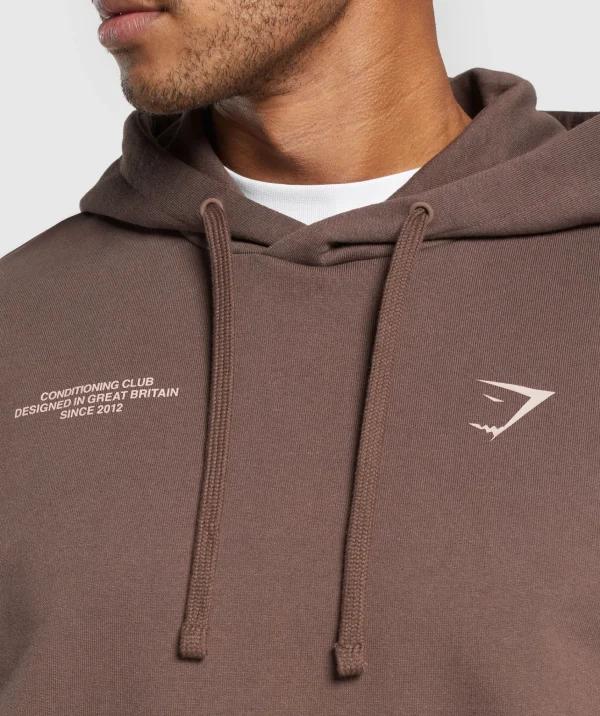 Gymshark Hoodies & Sweatshirts*Conditioning Club Hoodie WalnutBrown