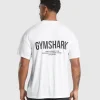 Gymshark T-shirts & Tops*Conditioning Club Oversized T-Shirt White