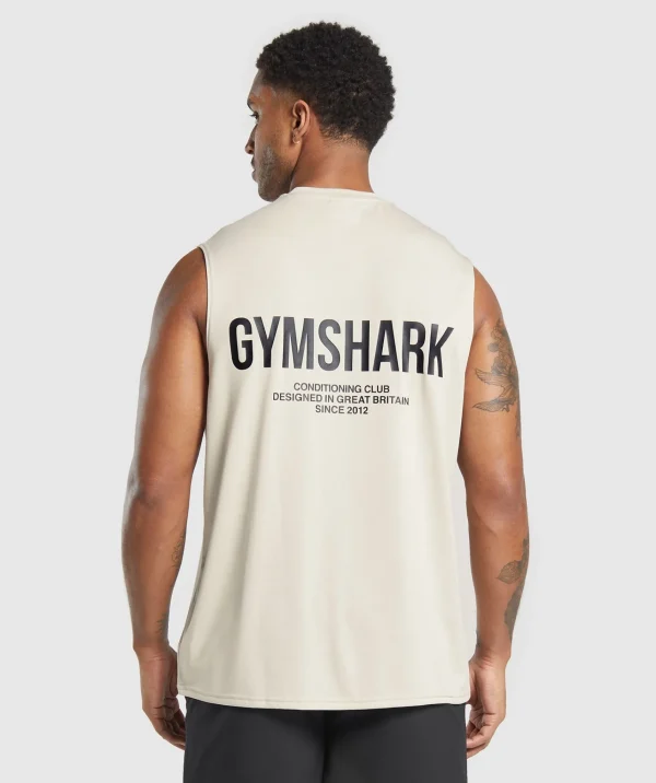 Gymshark Tank Tops | T-shirts & Tops*Conditioning Club Tank PebbleGrey