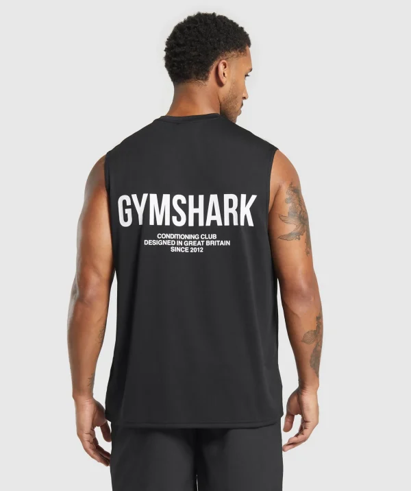 Gymshark Tank Tops | T-shirts & Tops*Conditioning Club Tank Black