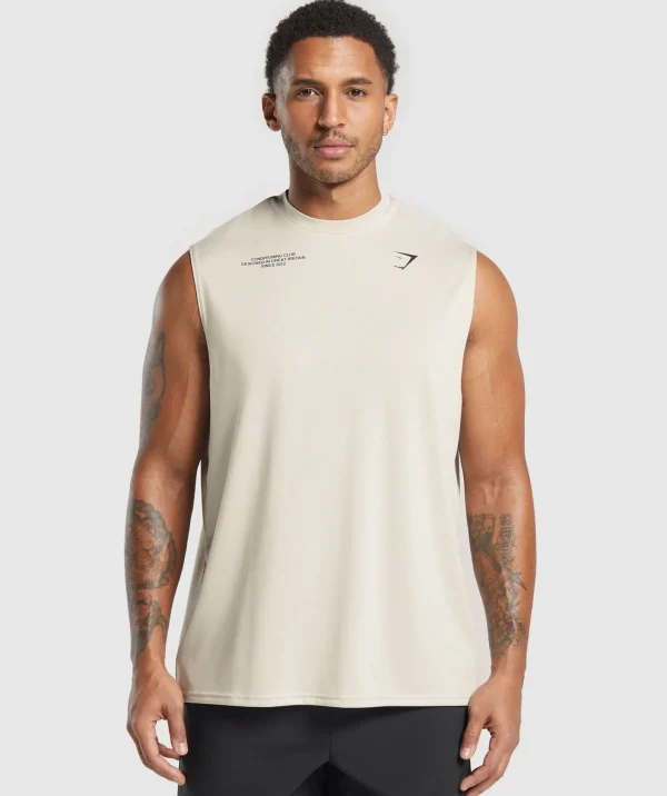 Gymshark Tank Tops | T-shirts & Tops*Conditioning Club Tank PebbleGrey